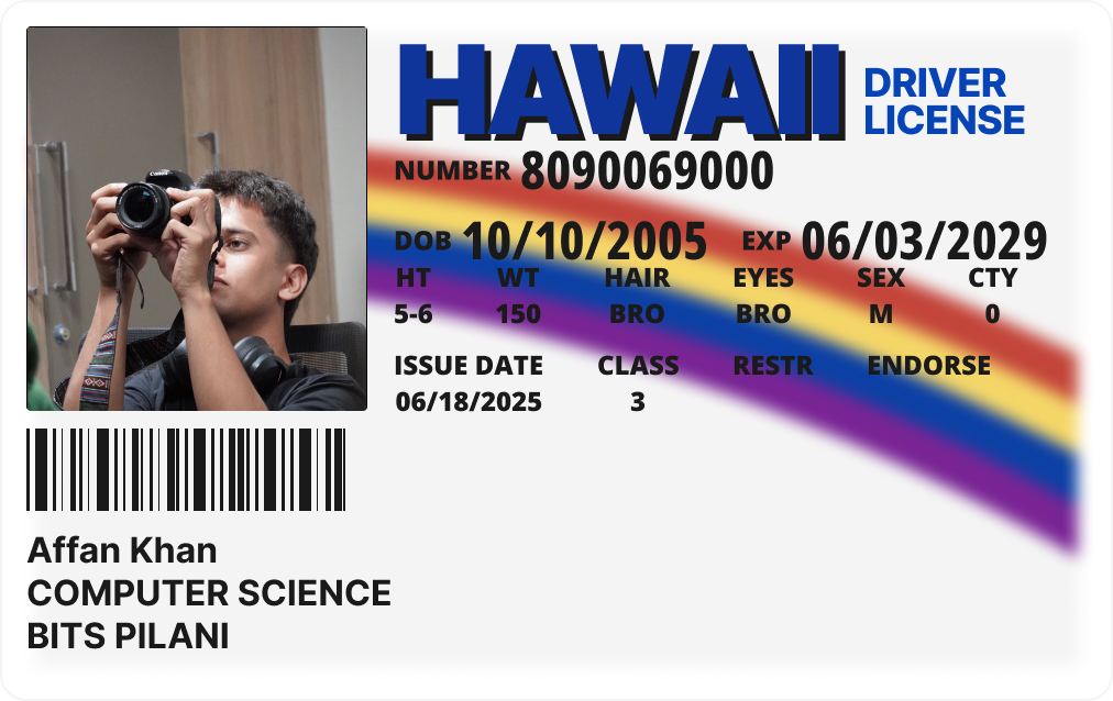 License Image